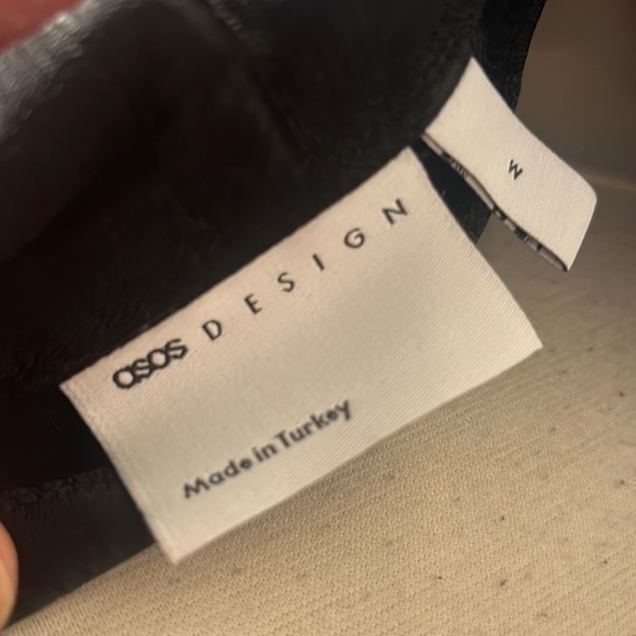 Asos medium oversized black blouse - Picture 4 of 5